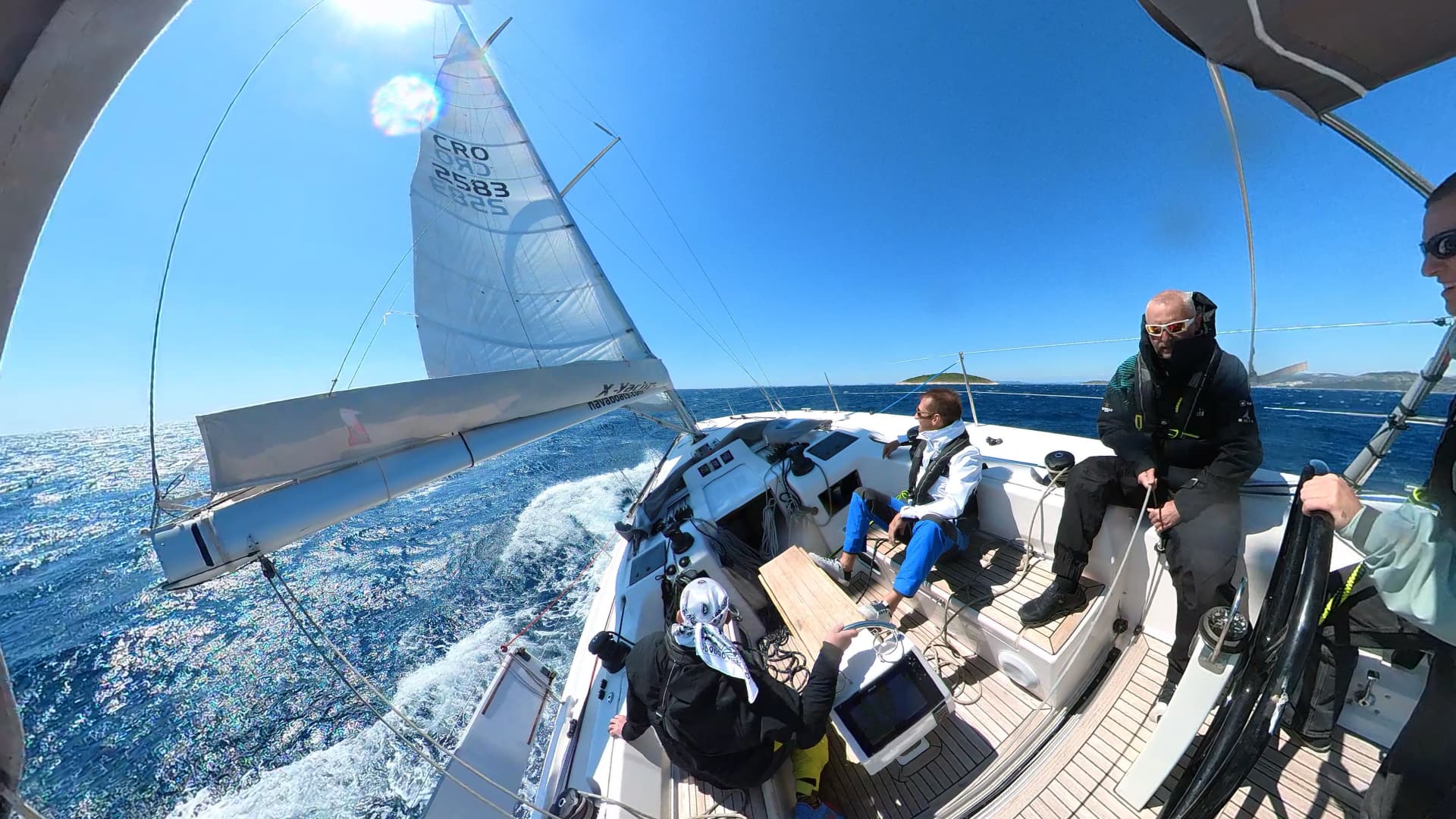 UNDER SAIL